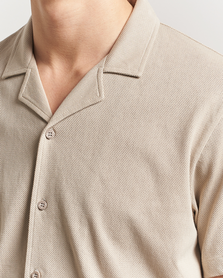 Herr | Skjortor | Sunspel | Riviera Resort Shirt Ash Grey