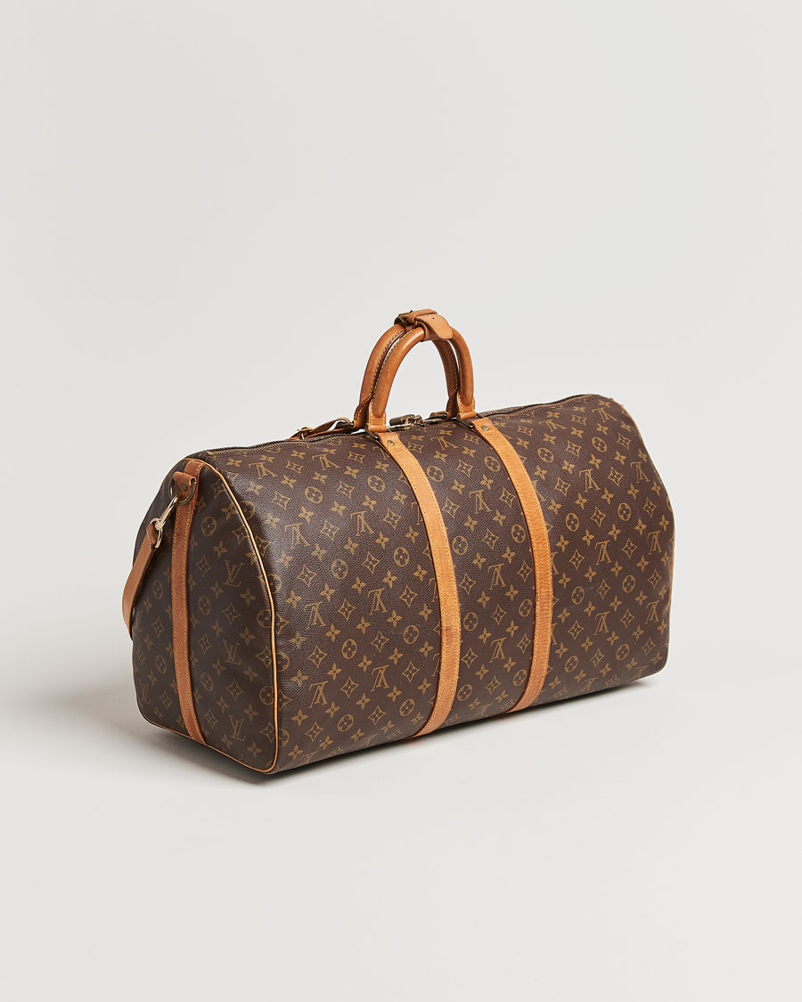 Herr | Louis Vuitton Pre-Owned Keepall Bandoulière 55 Monogram  | Louis Vuitton Pre-Owned | Keepall Bandoulière 55 Monogram 