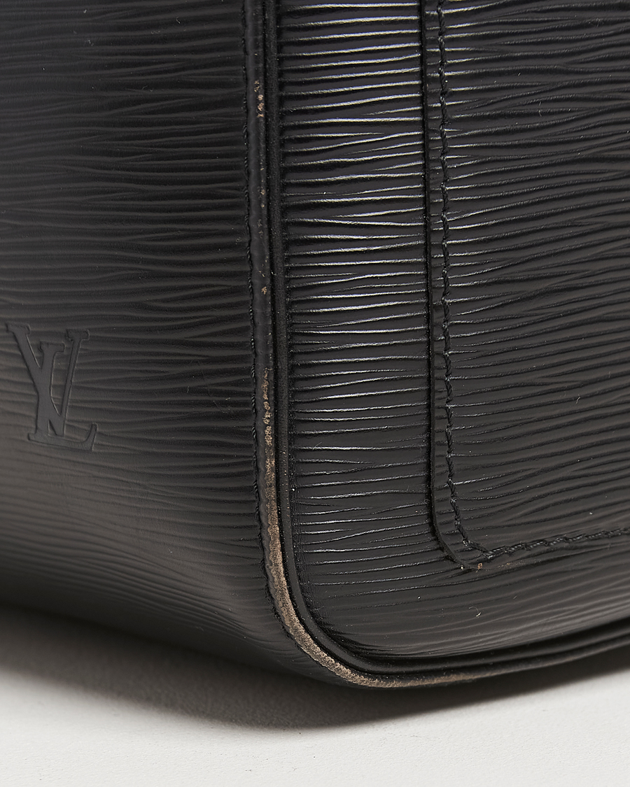 Herr | Louis Vuitton Pre-Owned Keepall 45 Epi Leather Bag Black | Louis Vuitton Pre-Owned | Keepall 45 Epi Leather Bag Black