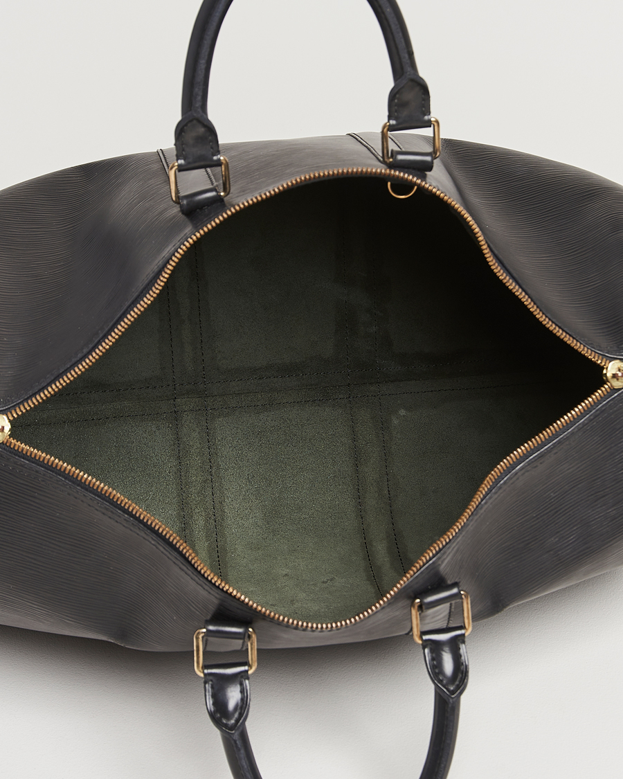 Herr | Louis Vuitton Pre-Owned Keepall 45 Epi Leather Bag Black | Louis Vuitton Pre-Owned | Keepall 45 Epi Leather Bag Black