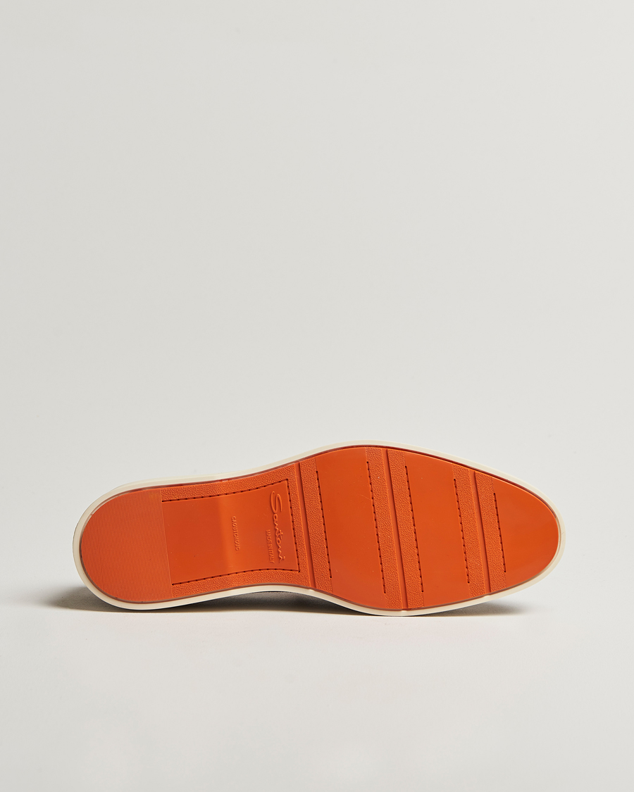 Herr | Loafers | Santoni | Detroit Loafer Brown Suede