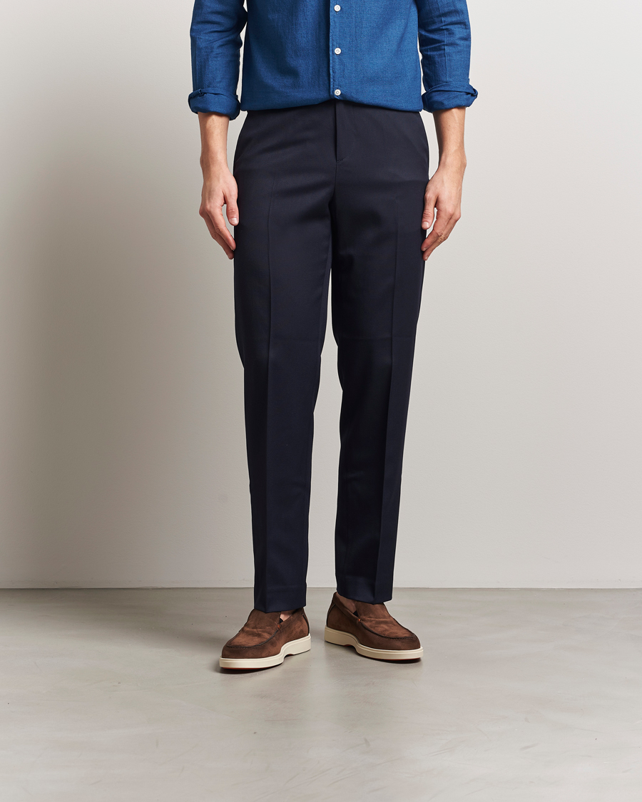 Herr | Loafers | Santoni | Detroit Loafer Brown Suede