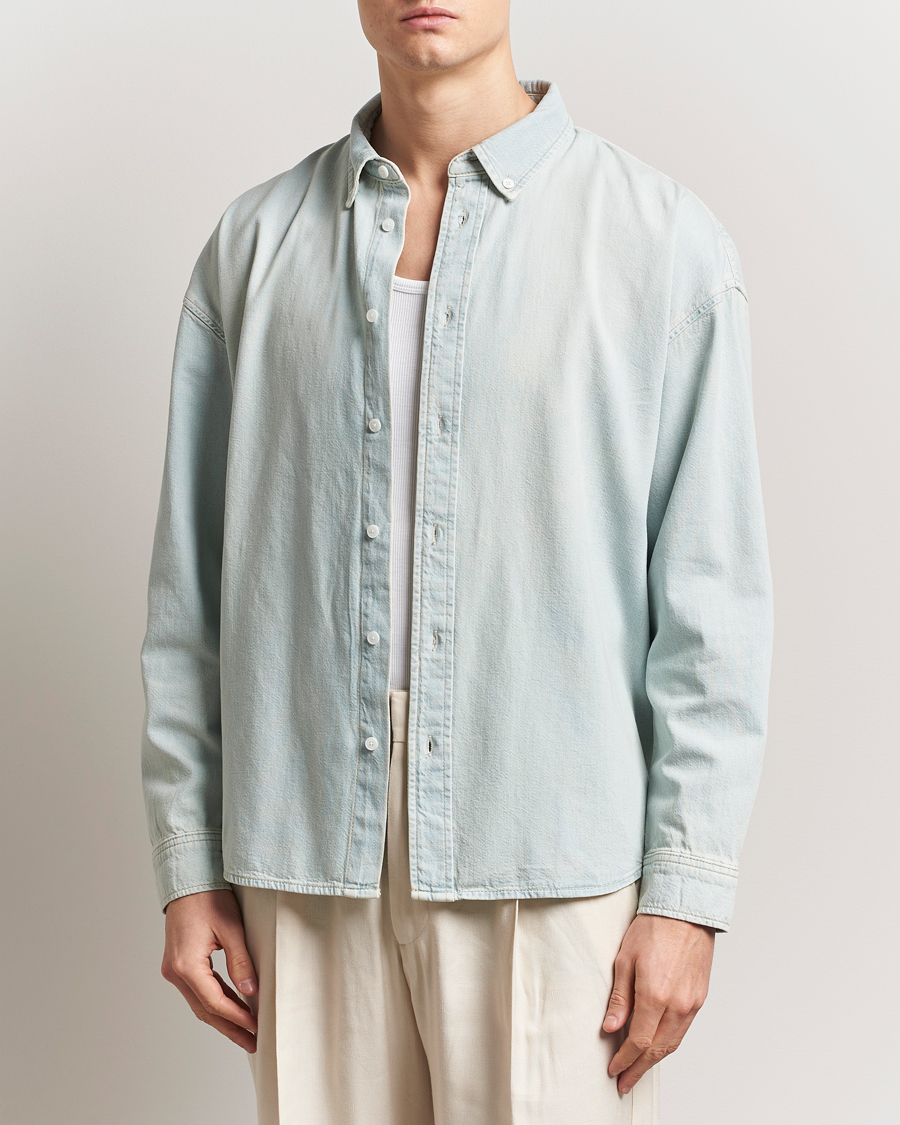 Herr | Skjortor | FRAME | Button Collar Modern Shirt Weekend