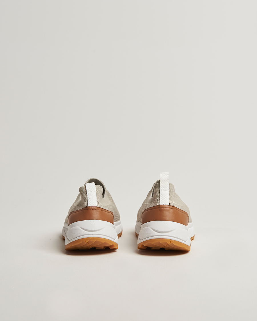 Herr | Sneakers | Kiton | Mesh Running Sneakers Beige