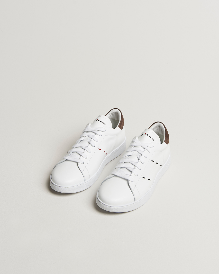Herr | Sneakers | Kiton | Plain Sneakers White