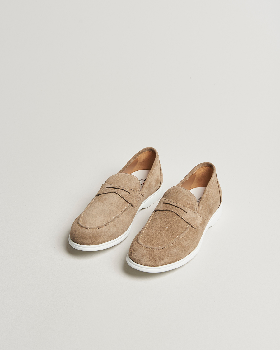 Herr | Loafers | Kiton | Summer Loafers Beige