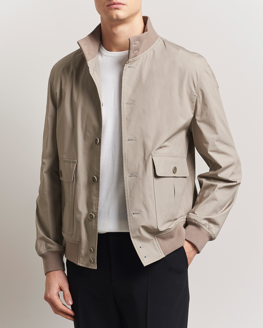 Herr | Jackor | Valstar | Valstarino Lightweight Cotton Jacket Desert