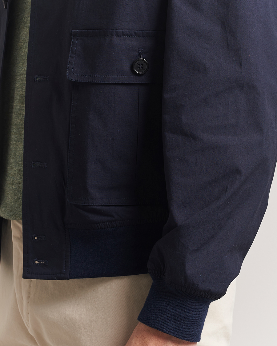 Herr | Jackor | Valstar | Valstarino Lightweight Cotton Jacket Navy