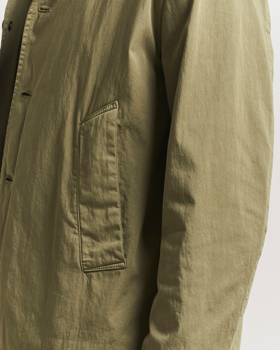 Herr | Jackor | Valstar | Garment Dyed Cotton Jacket Military Green