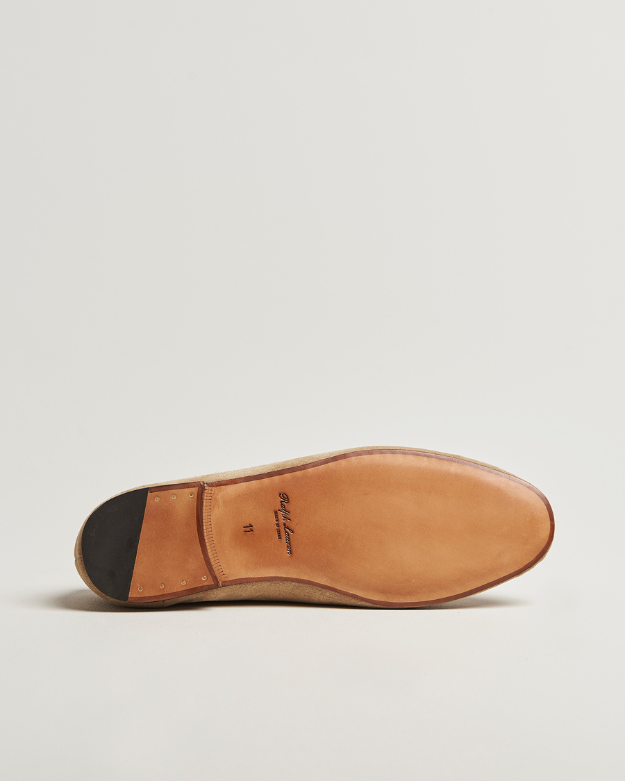 Herr | Loafers | Ralph Lauren Purple Label | Penny Loafers Beige