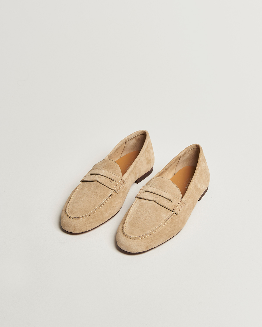 Herr | Loafers | Ralph Lauren Purple Label | Penny Loafers Beige