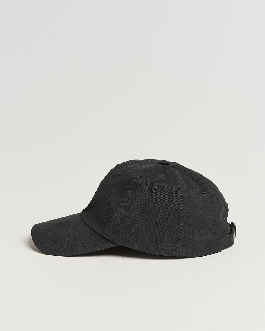 Herr | Hattar & kepsar | Drake's | Flower Embroidered Cap Black