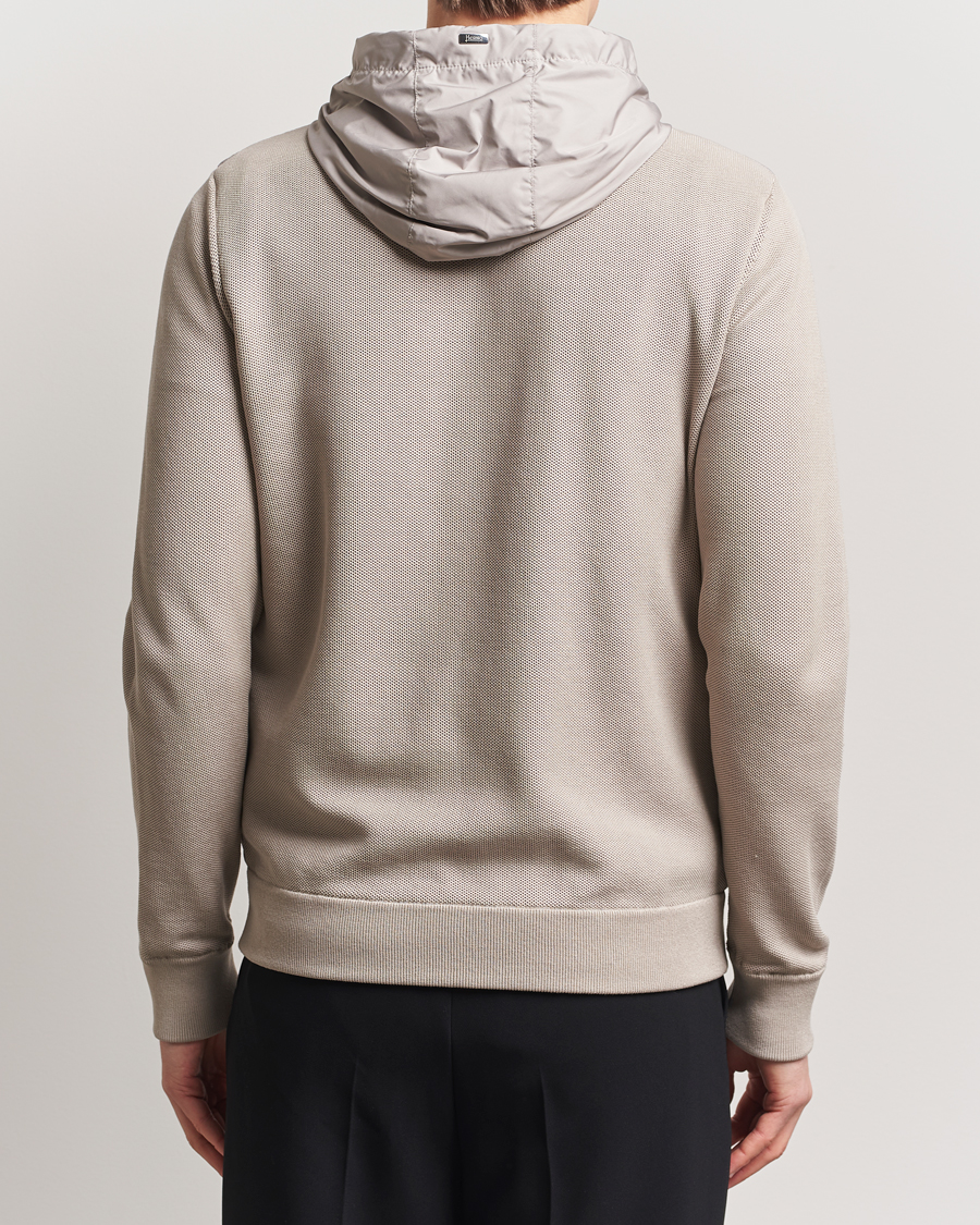 Herr | Jackor | Herno | Hooded Hybrid Jacket Beige