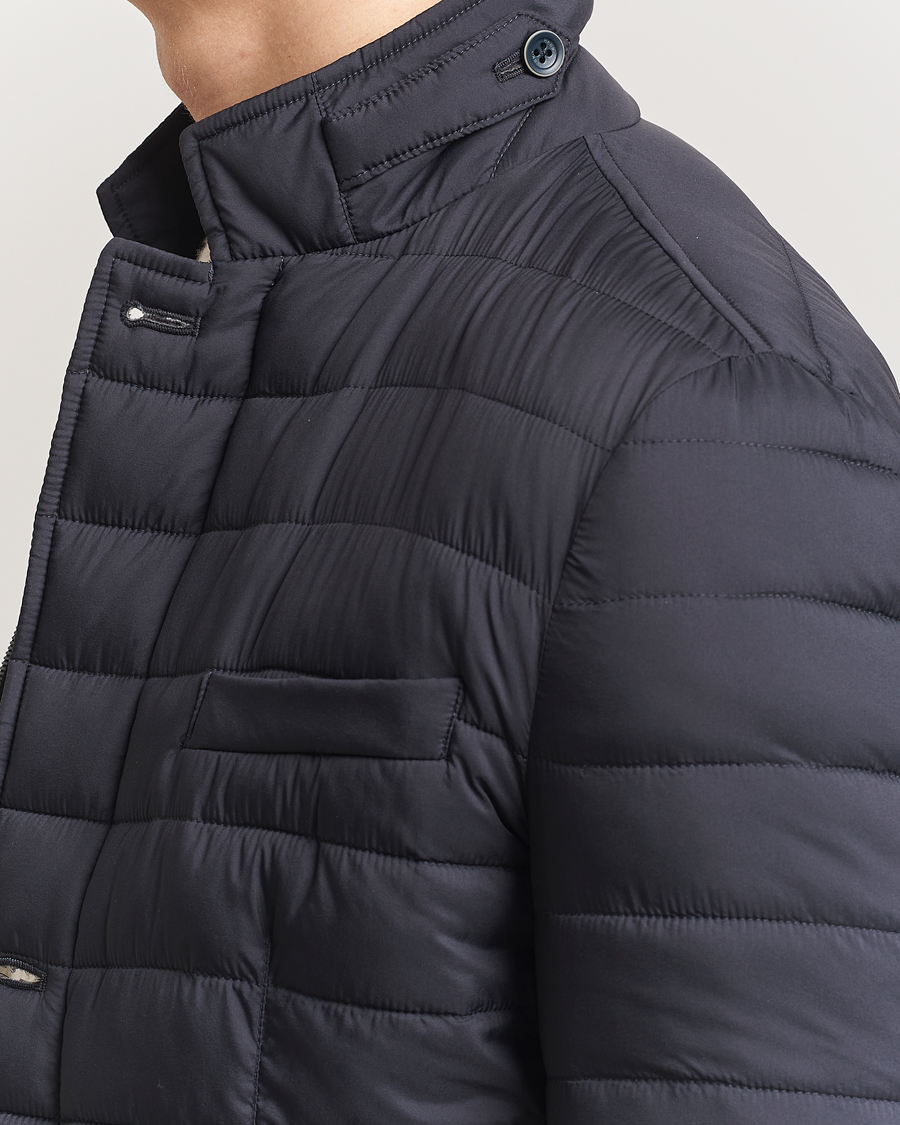 Herr | Jackor | Herno | Nuage Matt Nylon Blazer Navy