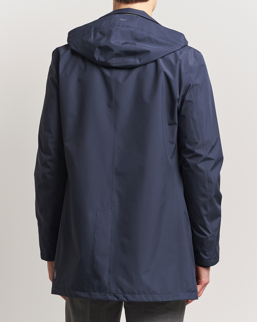 Herr | Jackor | Herno | Gore-Tex Coat Navy
