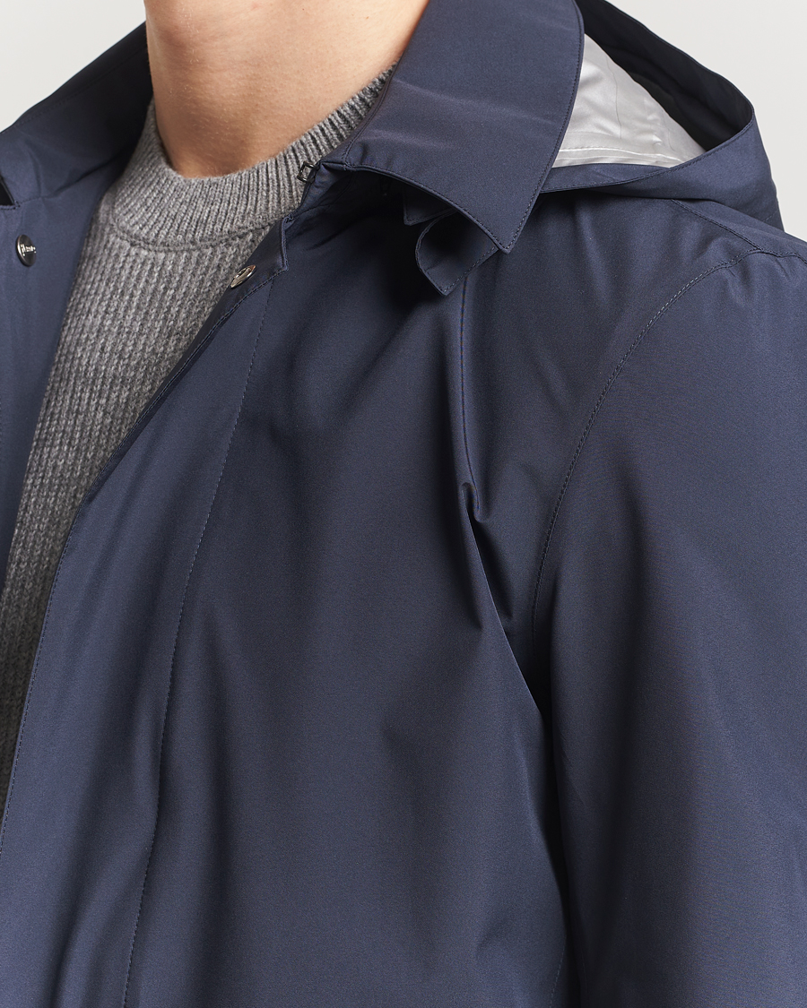 Herr | Jackor | Herno | Gore-Tex Coat Navy
