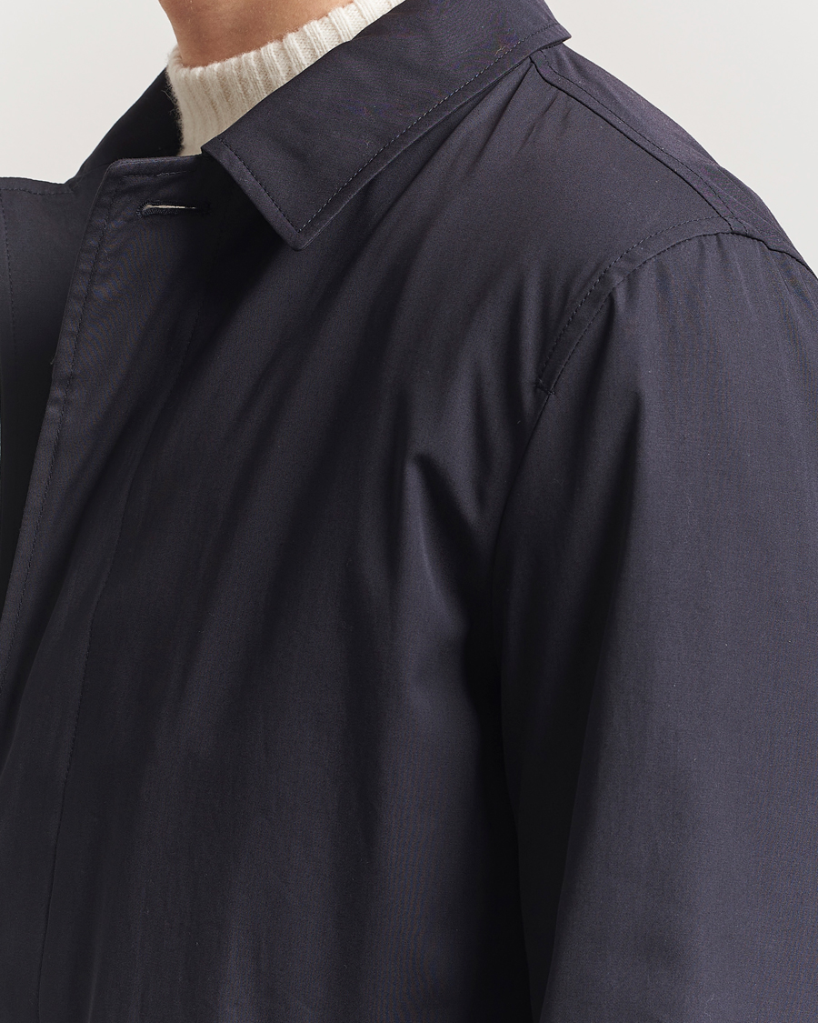 Herr | Jackor | Herno | Cotton Car Coat Navy
