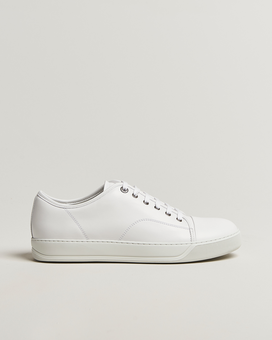 Herr | Sneakers | Lanvin | Nappa Cap Toe Sneaker White