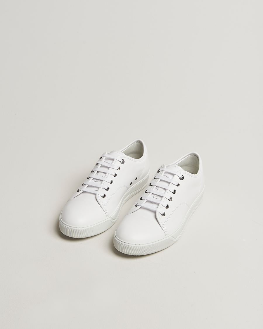 Herr | Sneakers | Lanvin | Nappa Cap Toe Sneaker White