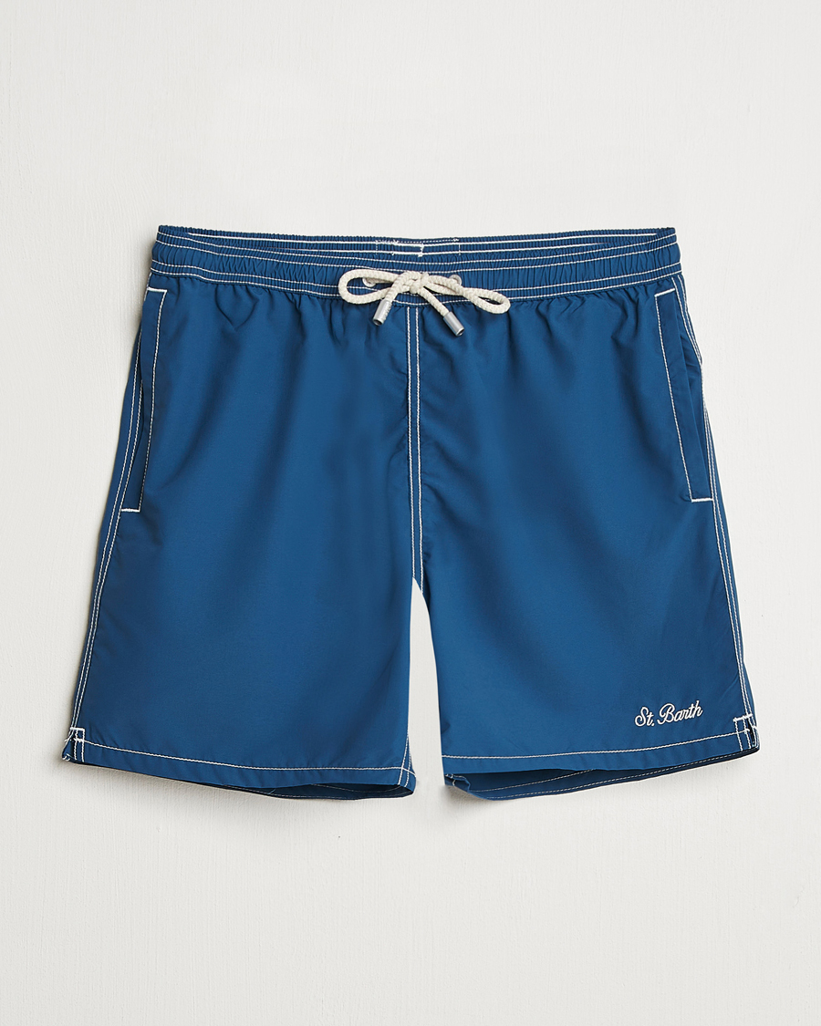 Herr | Badbyxor | MC2 Saint Barth | Nylon Swim Shorts Navy