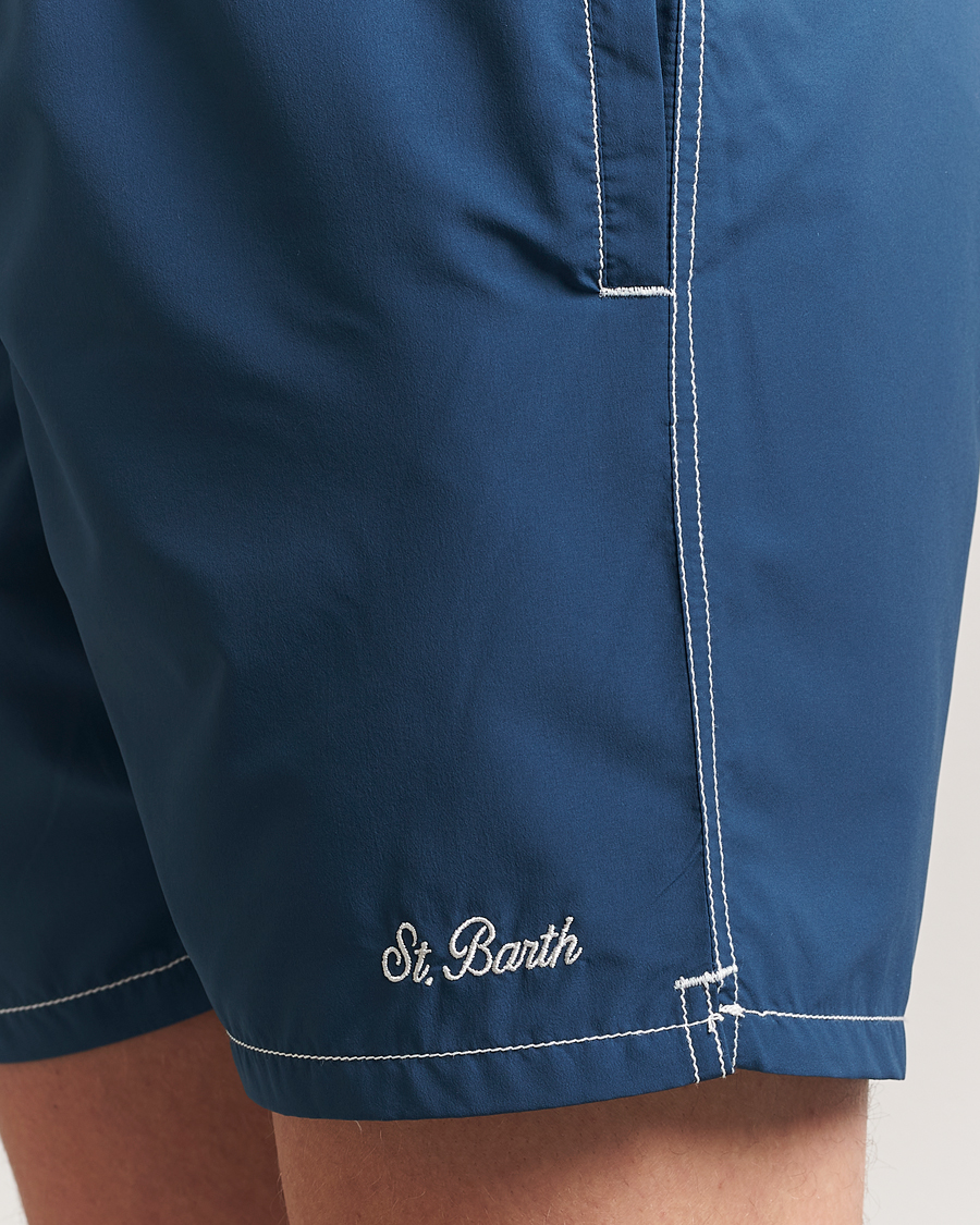 Herr | Badbyxor | MC2 Saint Barth | Nylon Swim Shorts Navy