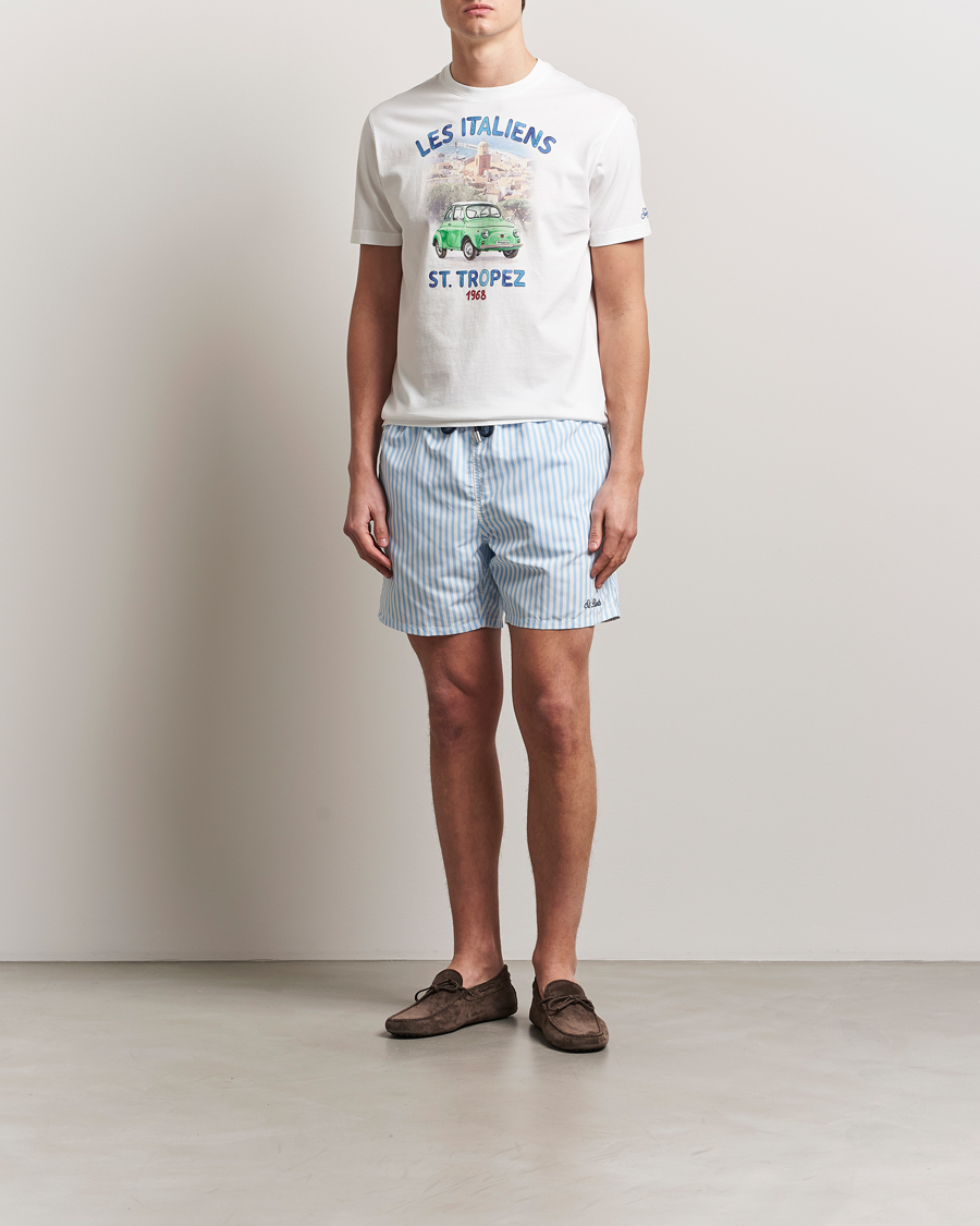 Herr | T-Shirts | MC2 Saint Barth | Printed Cotton T-Shirt Italiennes