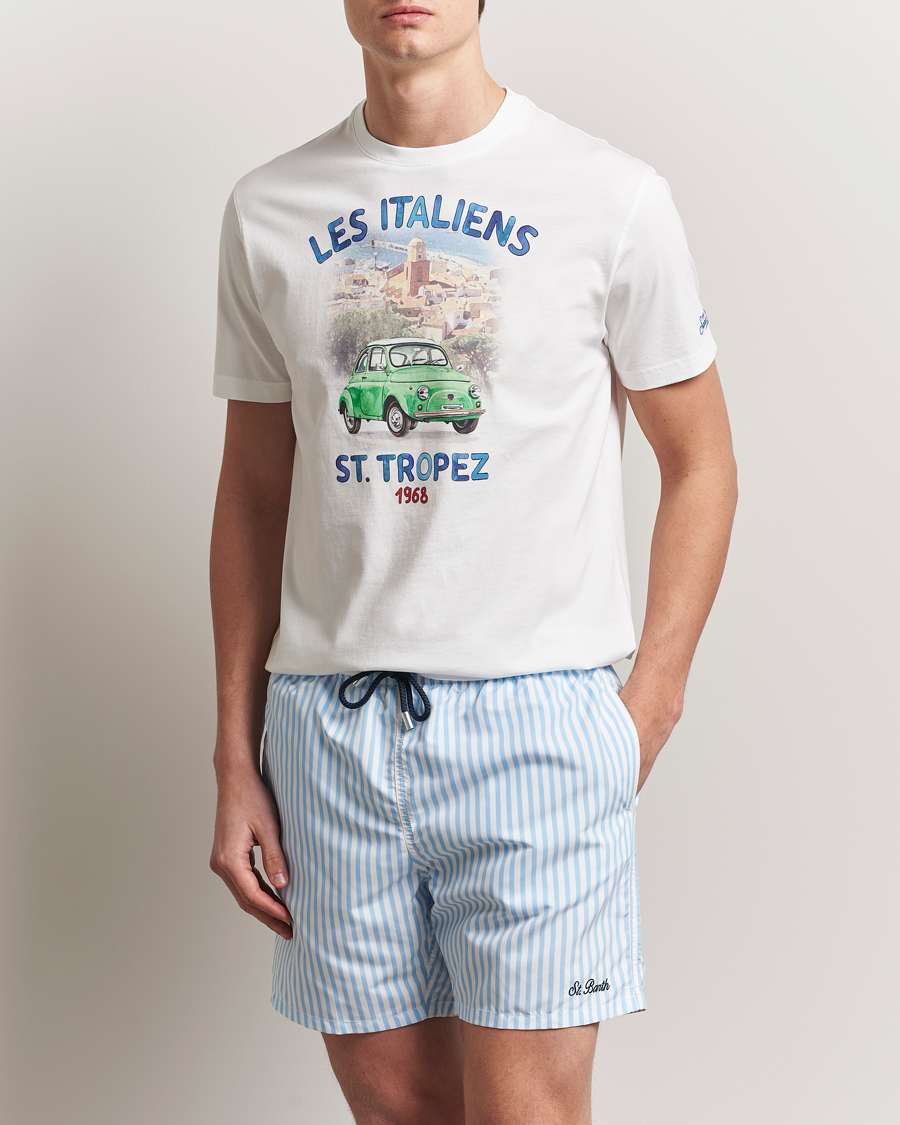 Herr | T-Shirts | MC2 Saint Barth | Printed Cotton T-Shirt Italiennes