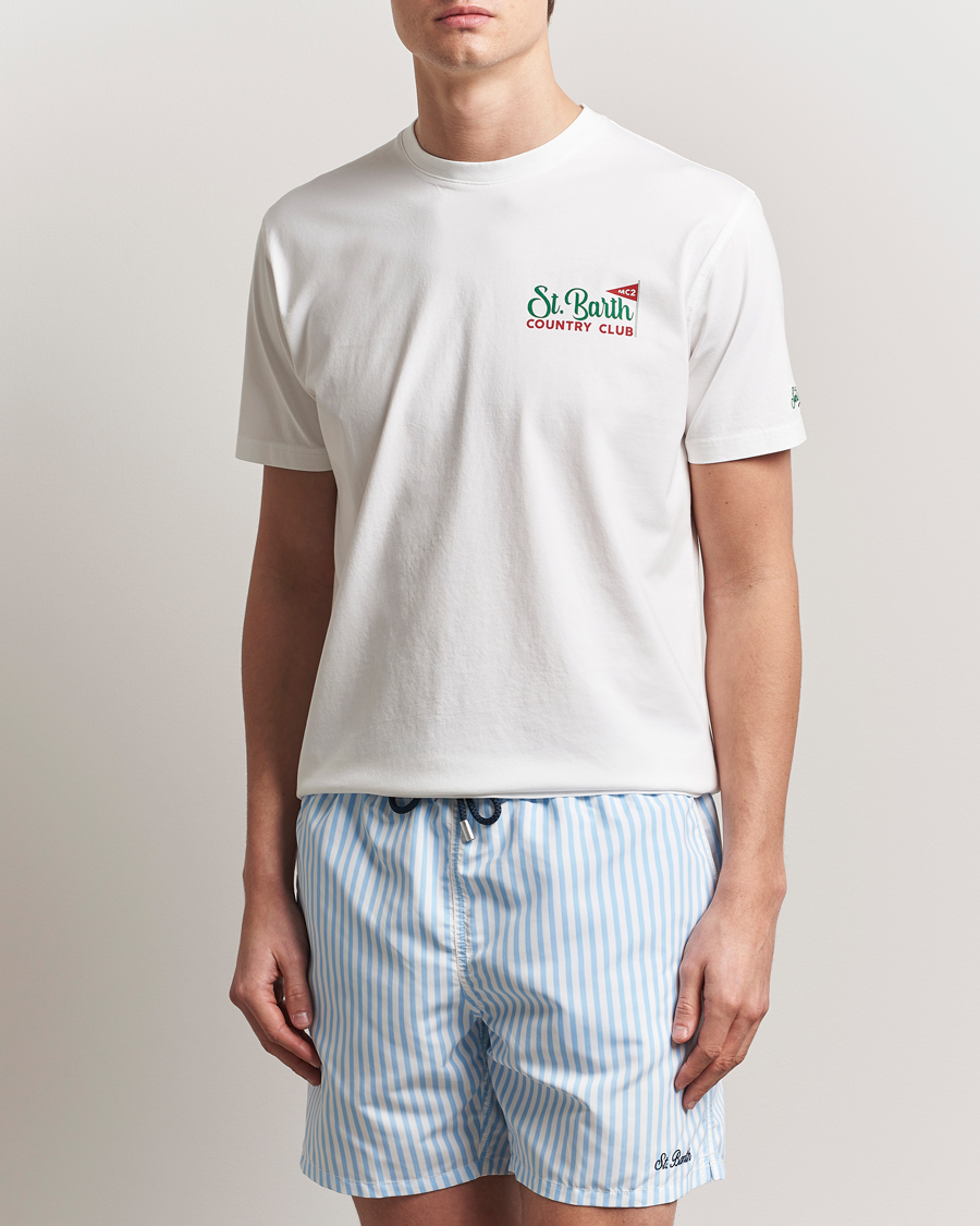 Herr | T-Shirts | MC2 Saint Barth | Printed Cotton T-Shirt Country Golf