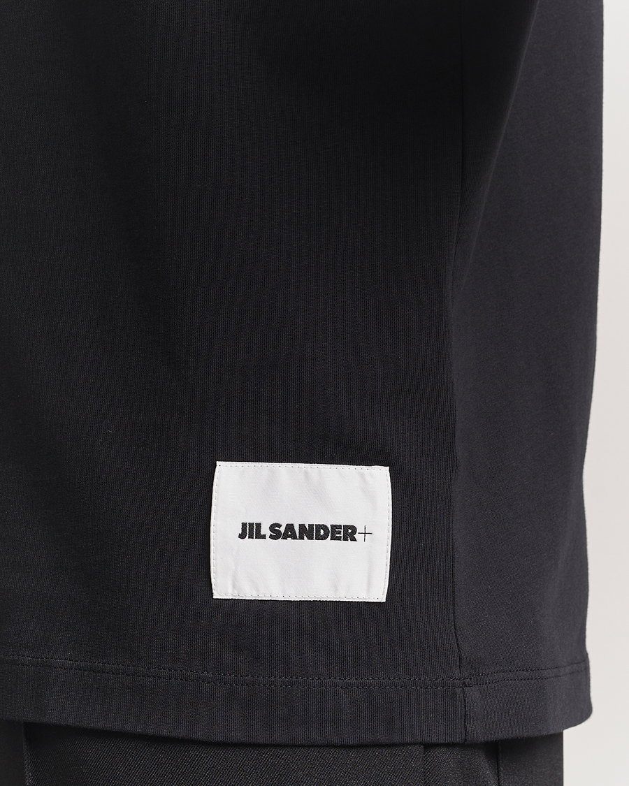 Herr | T-Shirts | Jil Sander | 3-Pack Short Sleeve T-Shirts Black
