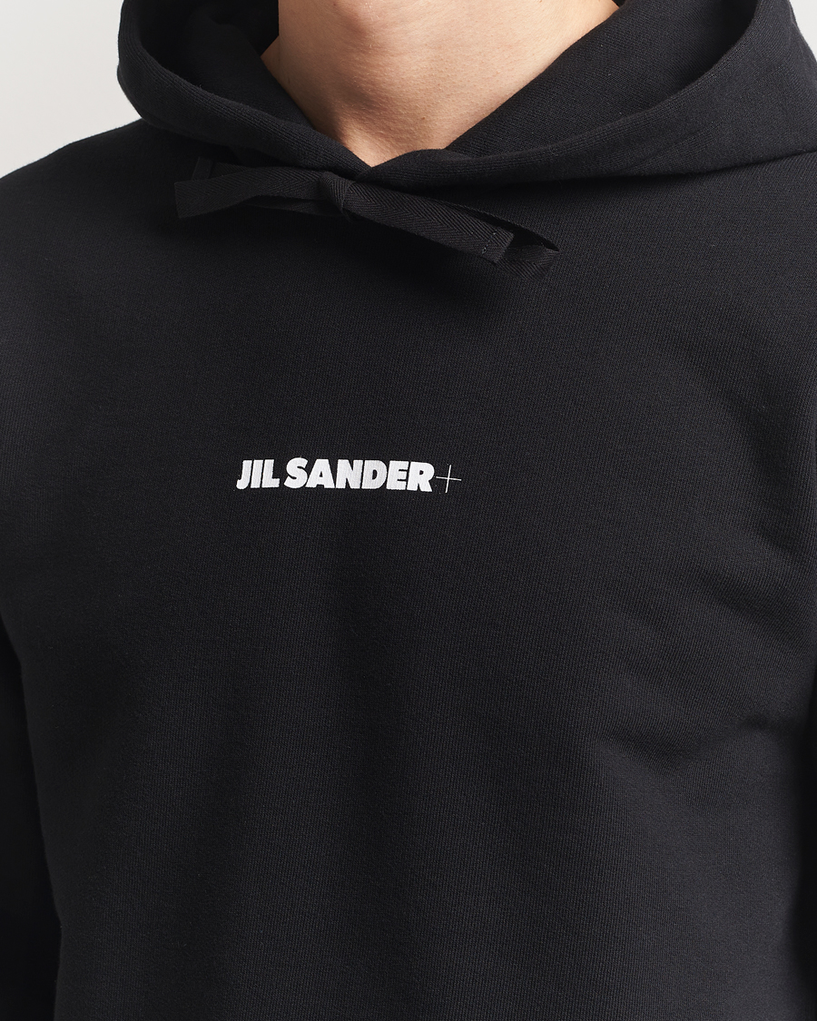 Herr | Tröjor | Jil Sander | Terry Logo Hoodie Black