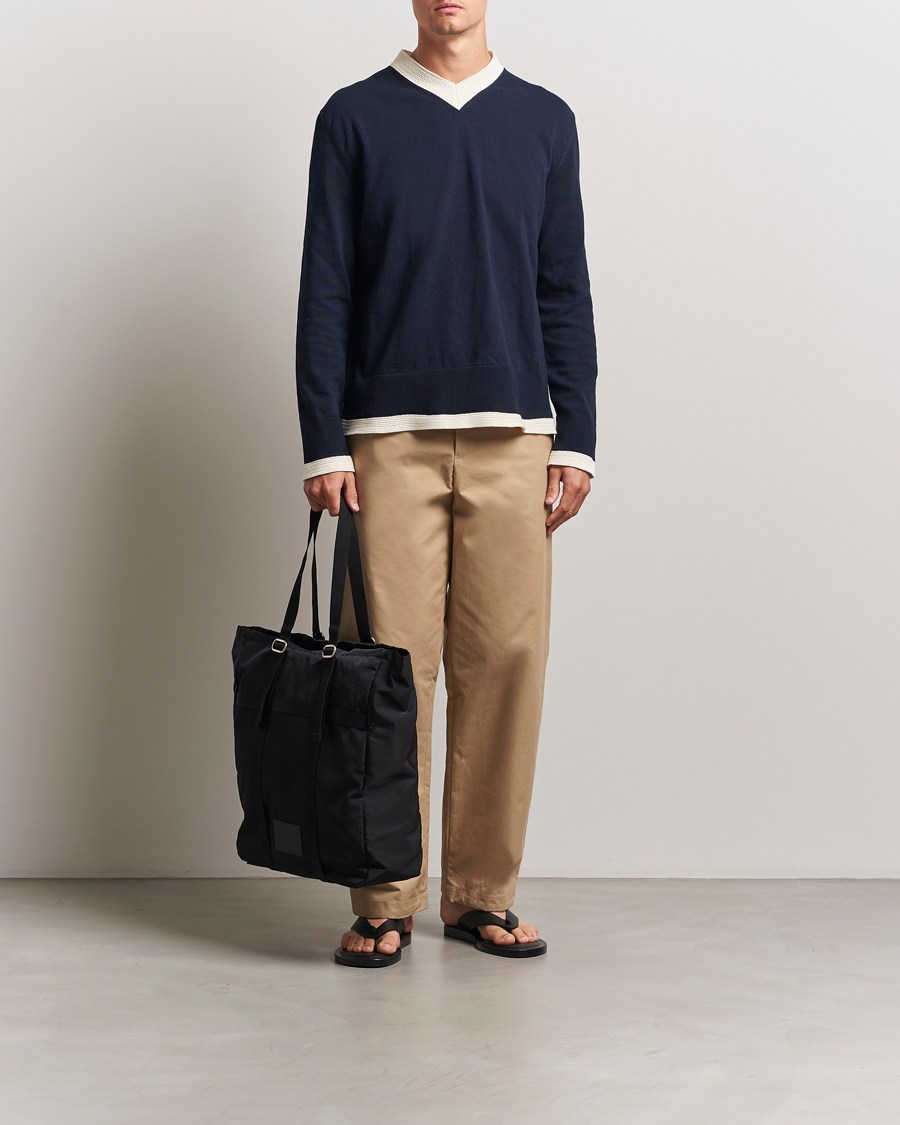 Herr | Byxor | Jil Sander | Organic Cotton Trousers Khaki