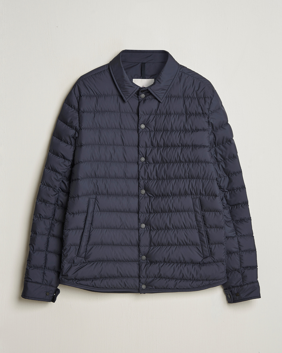 Herr | Jackor | Moncler | Bourdon Shirt Jacket Navy
