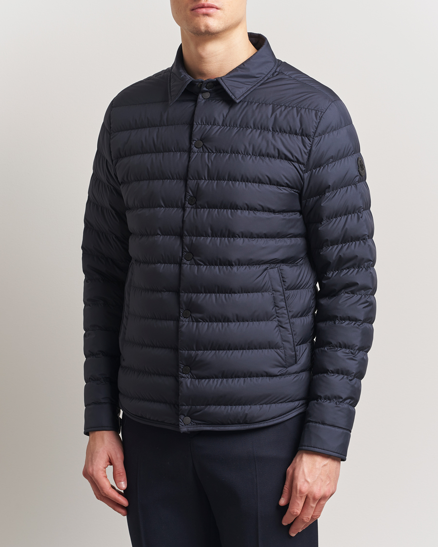 Herr | Jackor | Moncler | Bourdon Shirt Jacket Navy