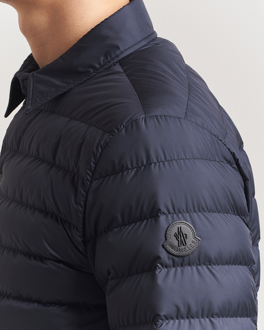 Herr | Jackor | Moncler | Bourdon Shirt Jacket Navy