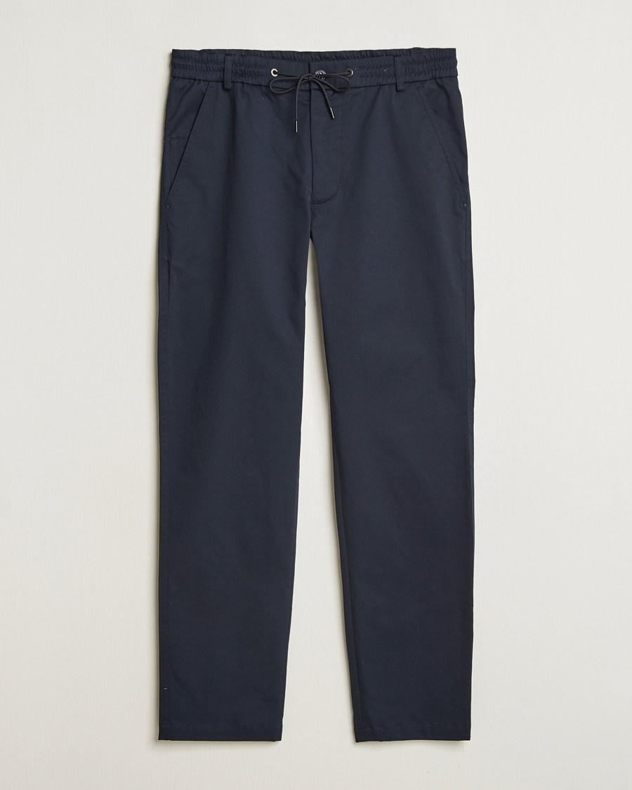 Herr | Byxor | Moncler | Drawstring Pants Navy