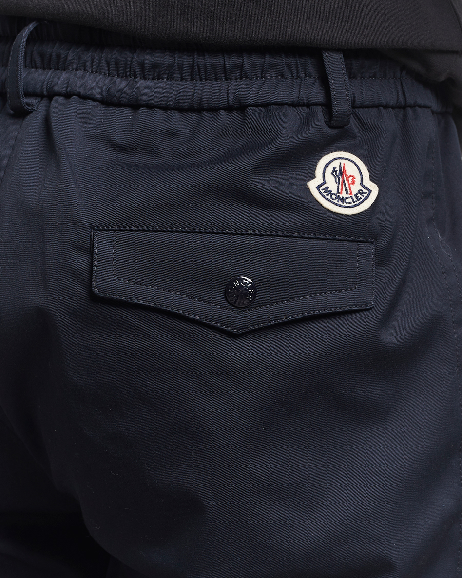 Herr | Byxor | Moncler | Drawstring Pants Navy