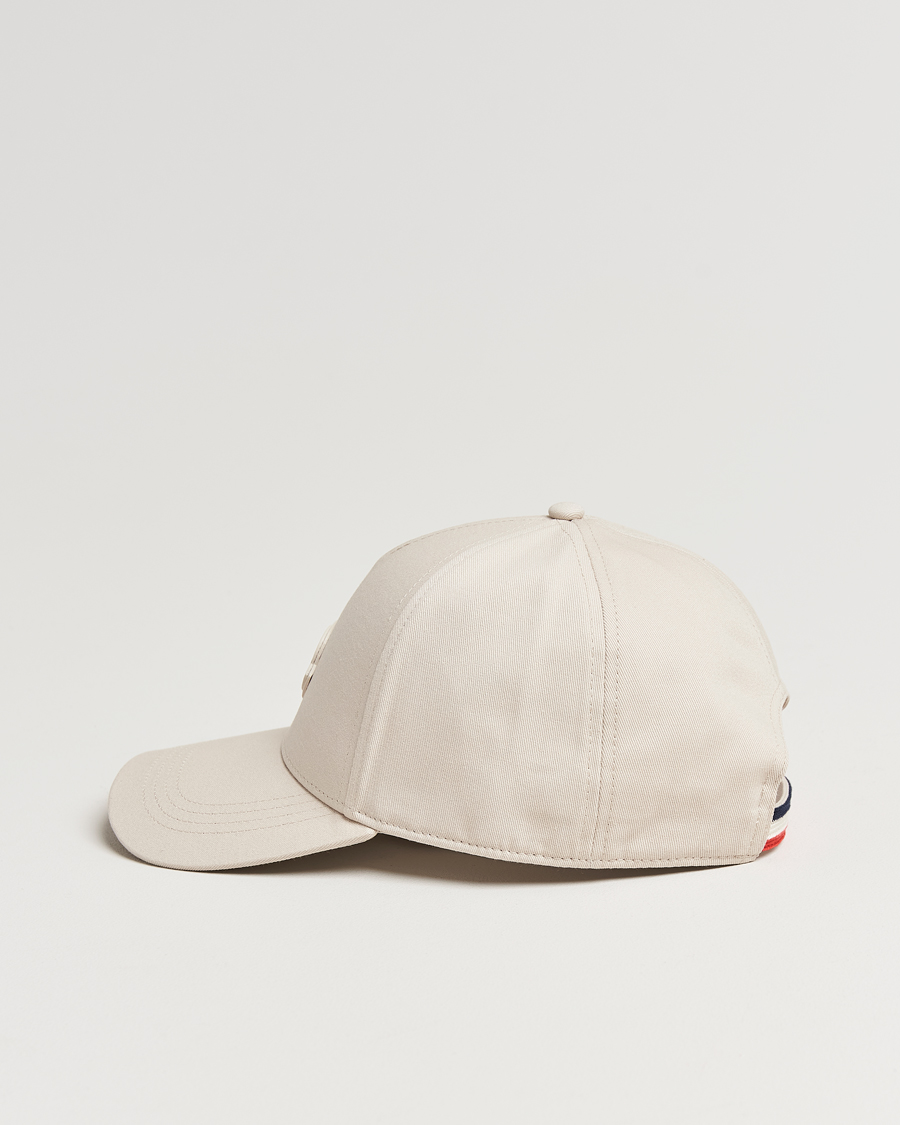 Herr | Hattar & kepsar | Moncler | Tonal Logo Cap Beige
