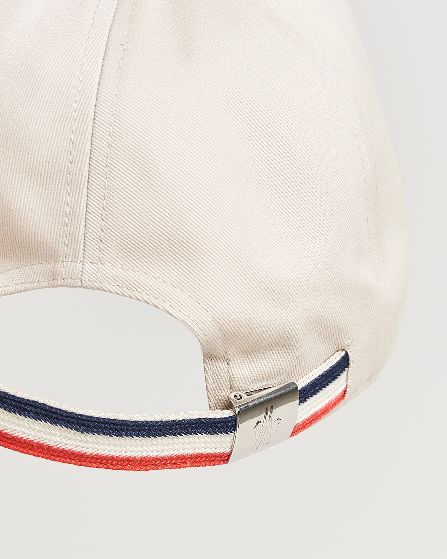 Herr | Hattar & kepsar | Moncler | Tonal Logo Cap Beige