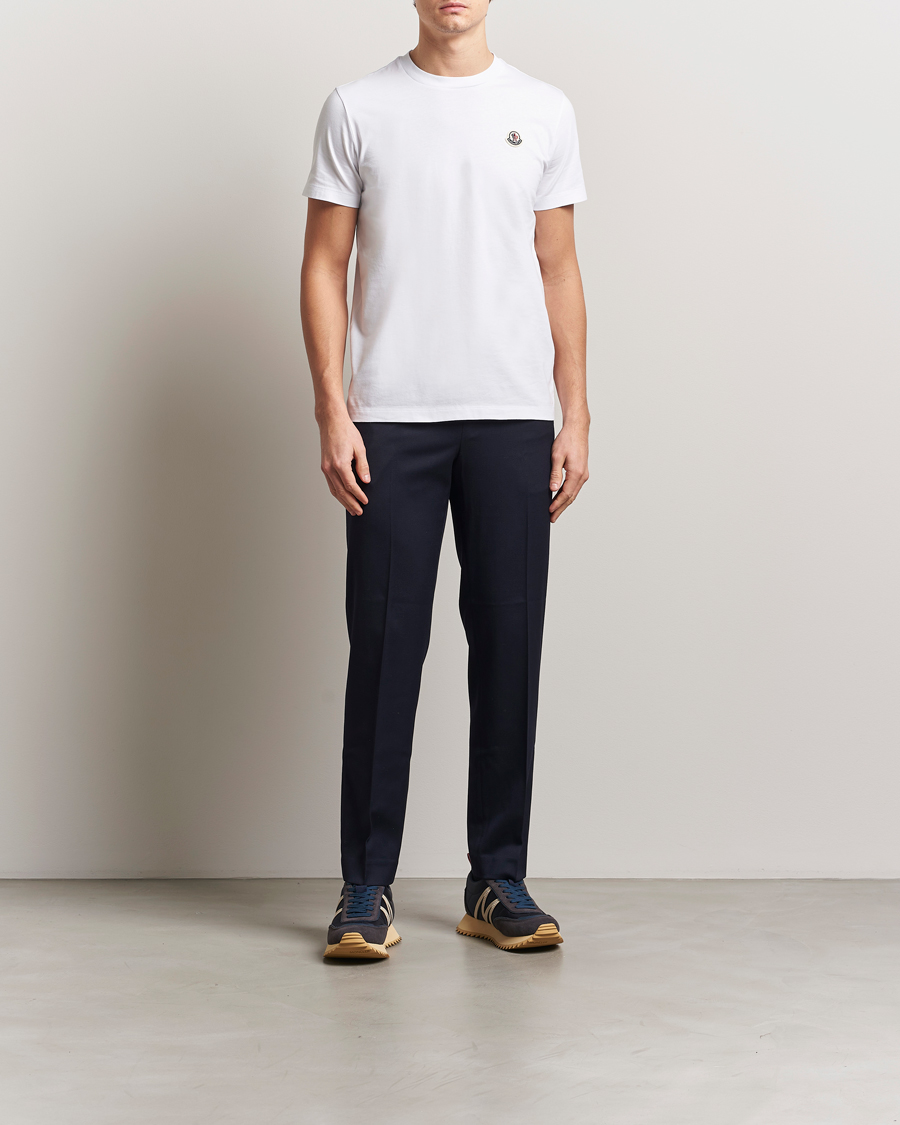 Herr | T-Shirts | Moncler | 3-pack Logo T-Shirts White