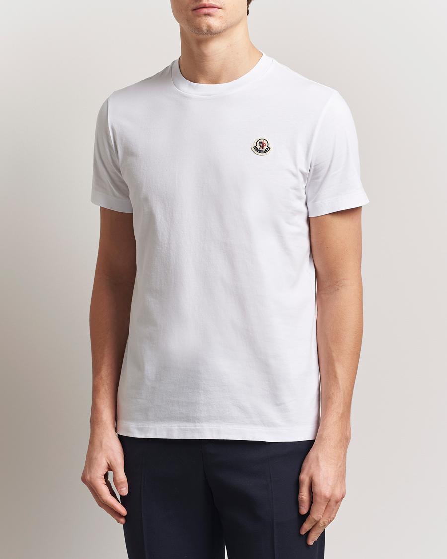 Herr | T-Shirts | Moncler | 3-pack Logo T-Shirts White
