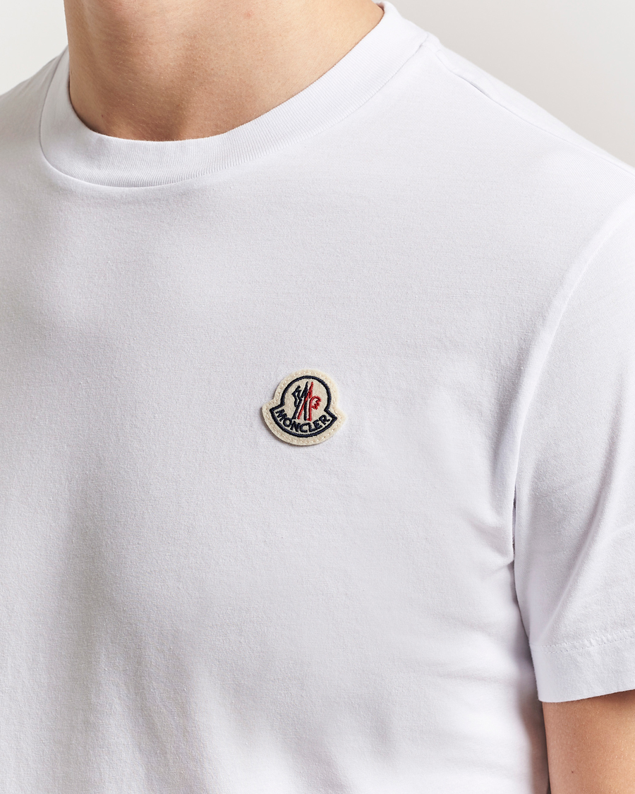 Herr | T-Shirts | Moncler | 3-pack Logo T-Shirts White