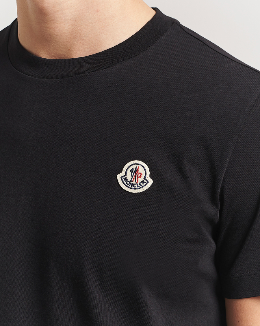 Herr | T-Shirts | Moncler | 3-pack Logo T-Shirts Black