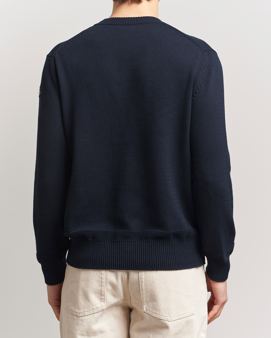 Herr | Tröjor | Moncler | Crew Neck Sweater Navy