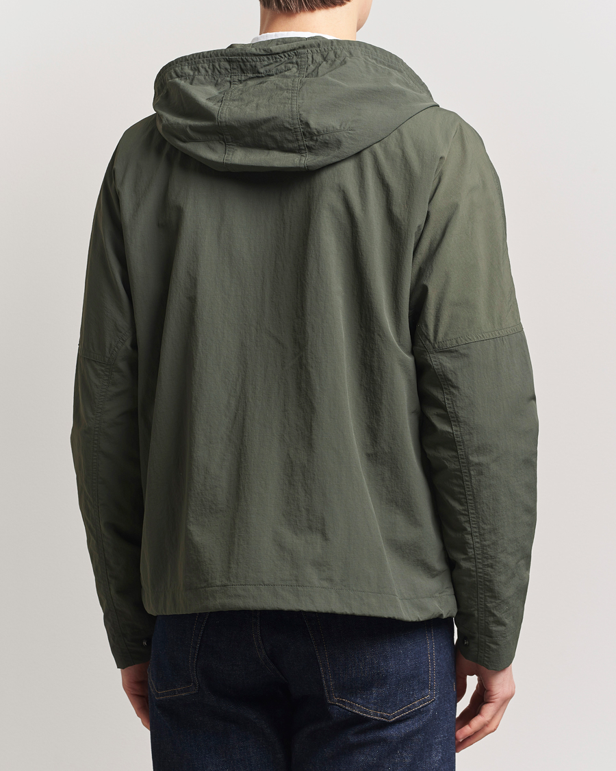 Herr | Jackor | Fred Perry | Cropped Hooded Fishing Parka Field Green