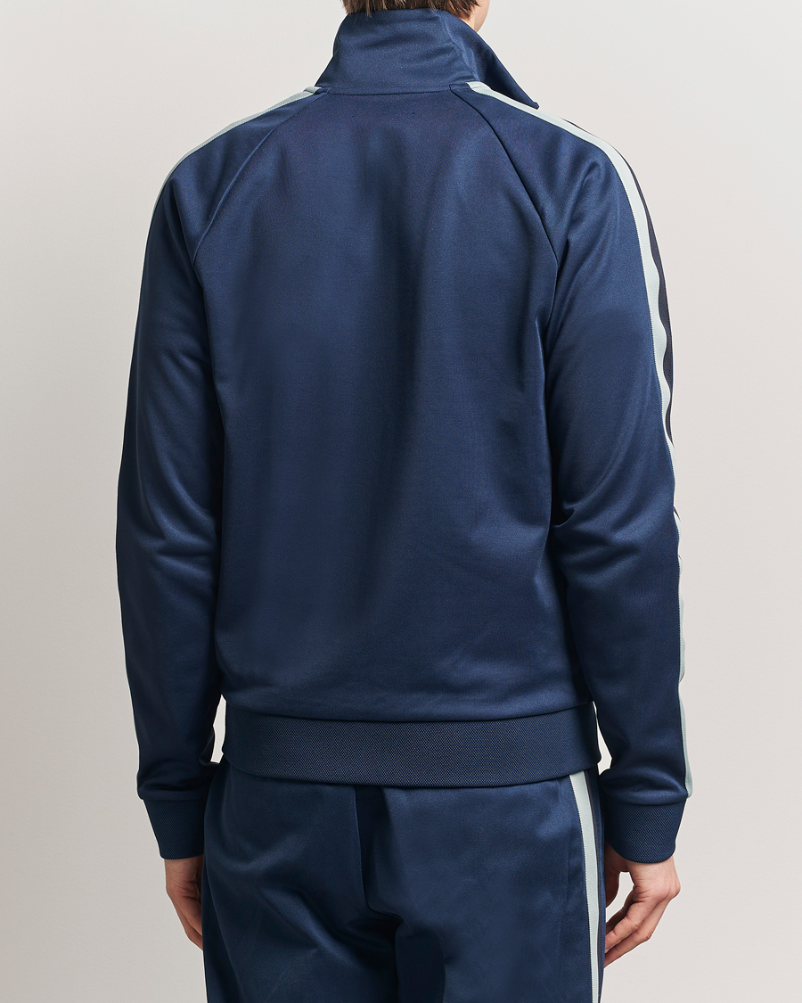 Herr | Tröjor | Fred Perry | Two Color Taped Track Jacket Tennis Blue