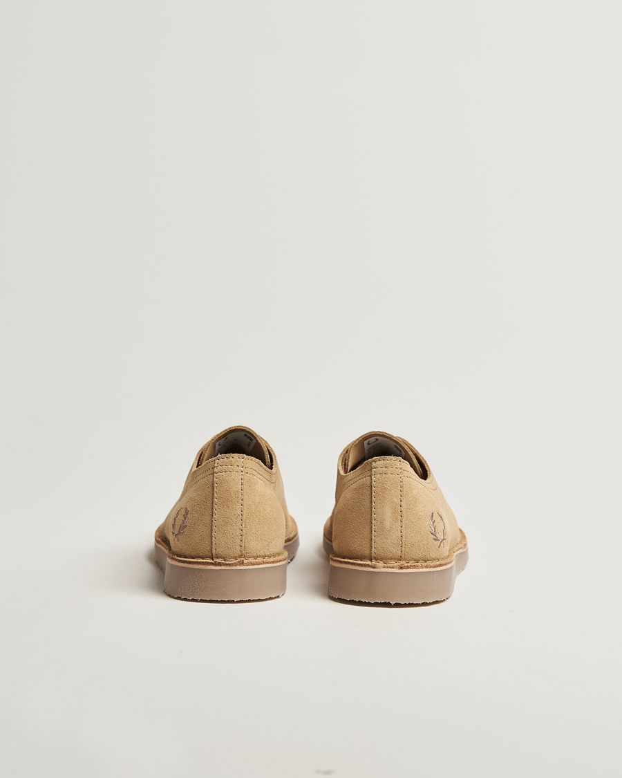 Herr | Derbys | Fred Perry | Linden Suede Derby Warm Stone