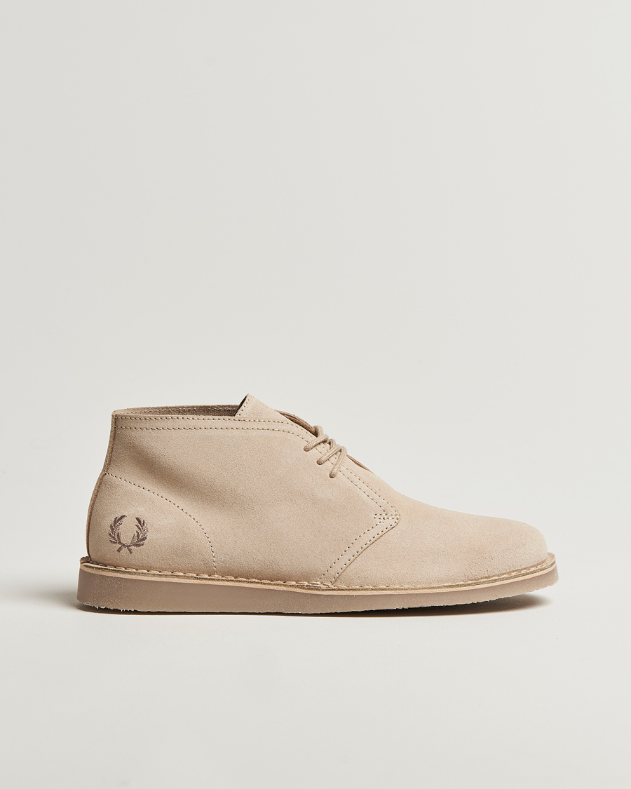 Herr | Kängor | Fred Perry | Hawley Suede Chukka Boot Oatmeal