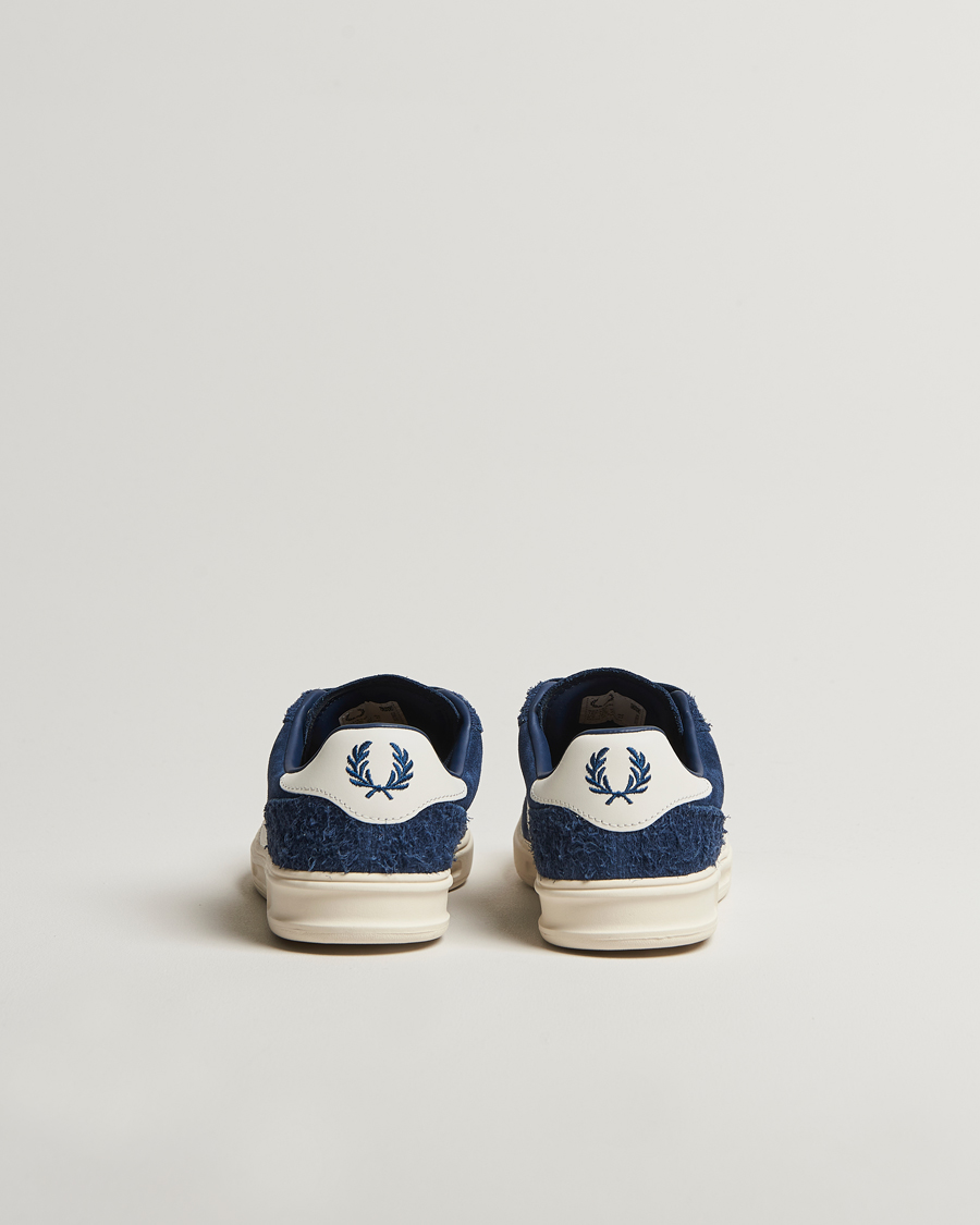 Herr | Fred Perry B4 Suede Sneaker Tennis Blue | Fred Perry | B4 Suede Sneaker Tennis Blue