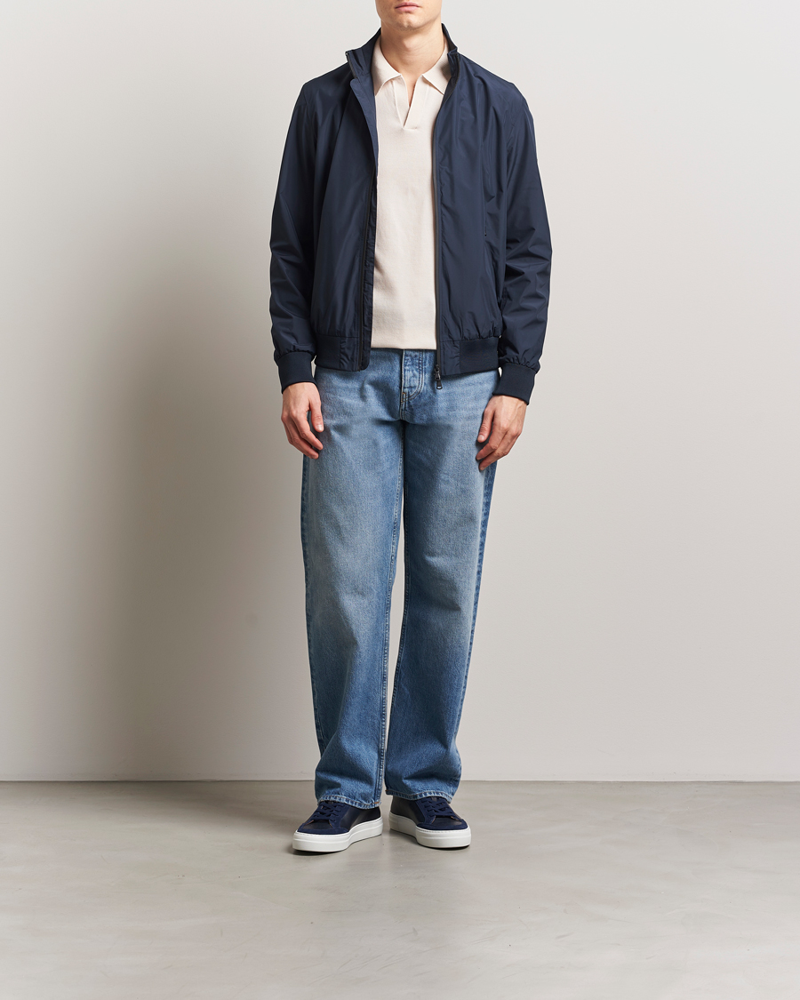 Herr | Jackor | J.Lindeberg | Kevin 2L Bomber Jacket Navy
