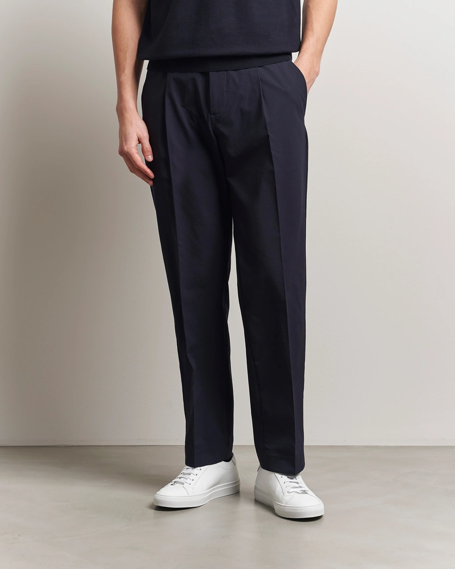 Herr | Byxor | J.Lindeberg | Jun Oxy Tech Stretch Pants Navy